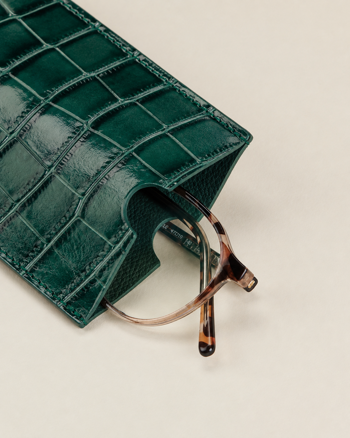 Etui à lunettes Editions Atelier Croco Lagon