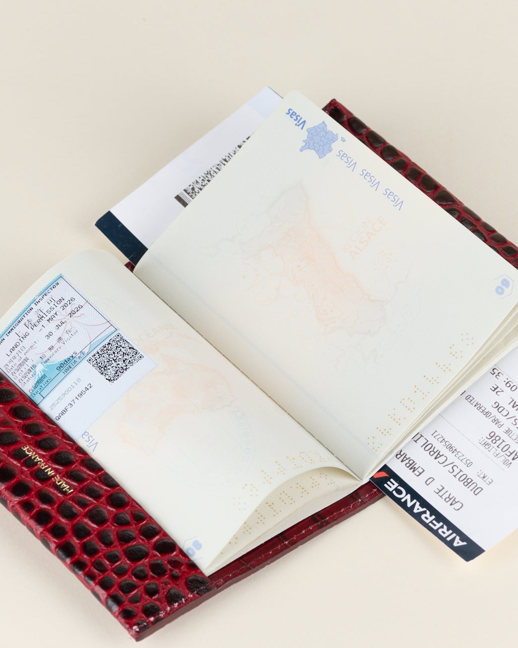 Porte-passeport Editions Atelier Croco