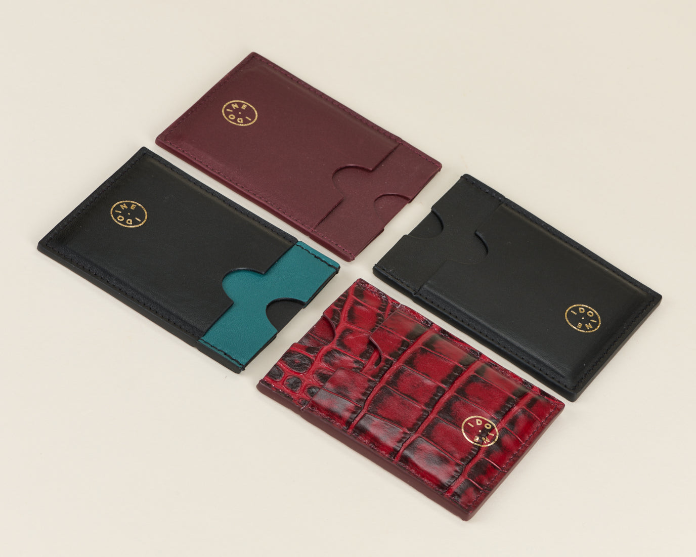 Porte-cartes bicolore Arabica