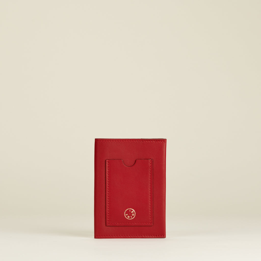 Porte-passeport Rouge baiser