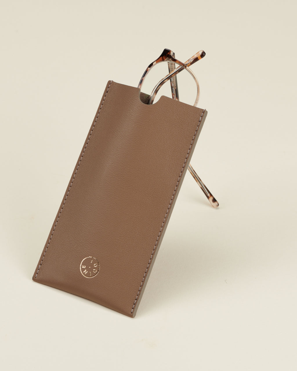 Etui à lunettes Taupe