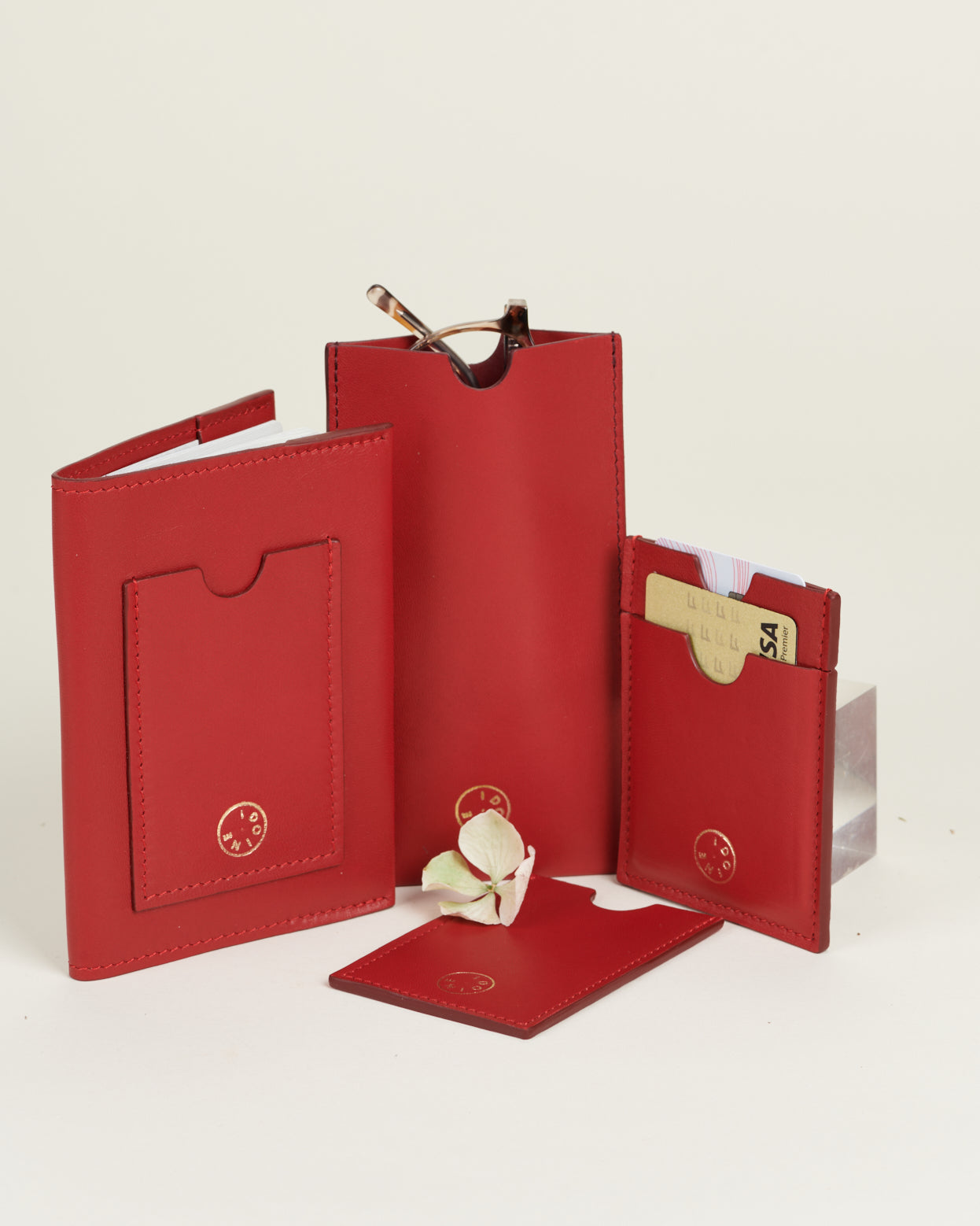 Porte-cartes ROUGE BAISER