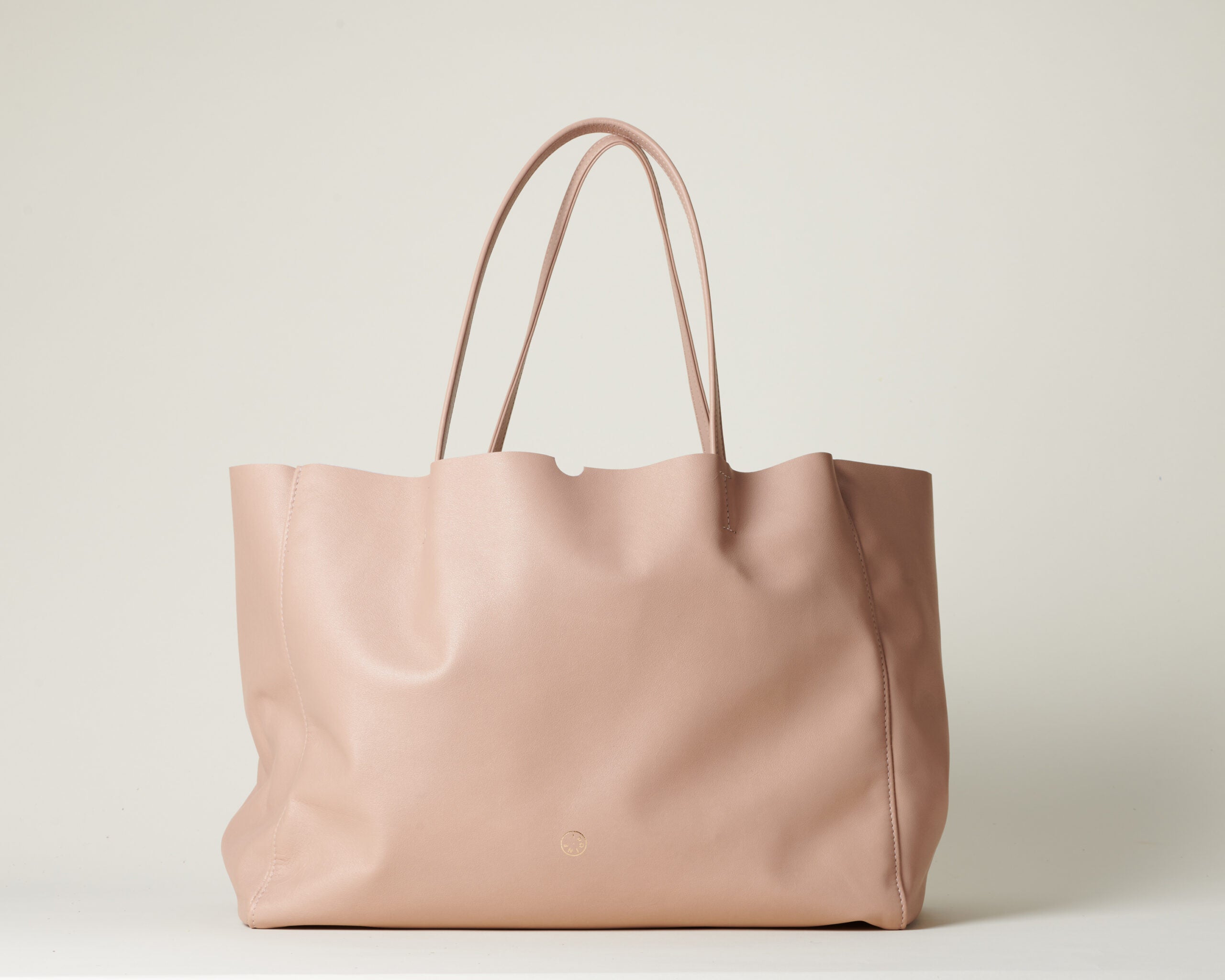 Cabas SOIE DE CUIR POUDRE