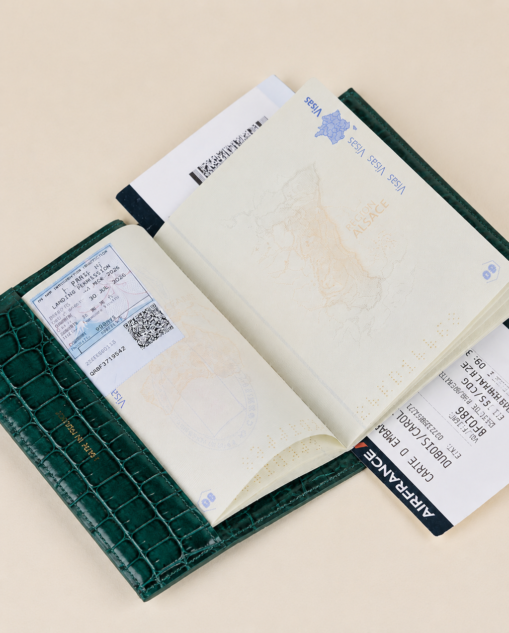 Porte-passeport Editions Atelier Croco Lagon