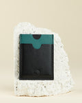 Porte-cartes bicolore Arabica